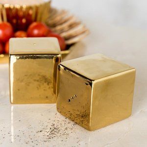 Rosanna Doré Gold Salt & Pepper Shakers